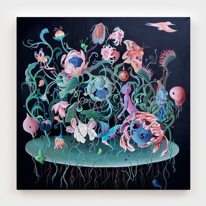 Earthly Delights  - a Paint Artowrk by Angela Wei